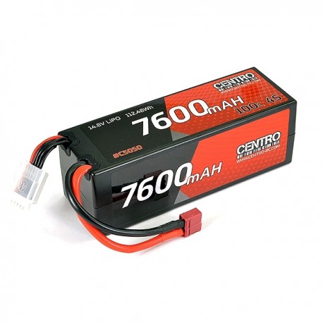BATTERIA LIPO RIGIDA CENTRO 7600MAH 4S 14,8V 100C