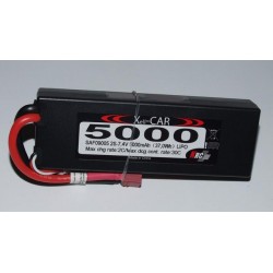LIPO XELL-CAR 7.4V 5000MAH 30C