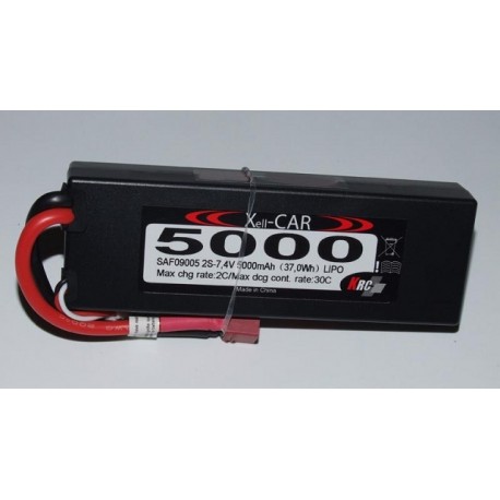 LIPO XELL-CAR 7.4V 5000MAH 30C