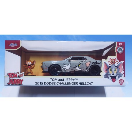 TOM and JERRY  die cast 1-18 metal con personaggio