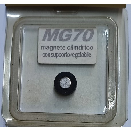 Magnete cilindrico con supporto regolabile