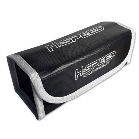 LIPO BAG SCHWARZ 185X75X60MM H-SPEED