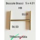 Boccola 5 x 4,01 in acciaio inox