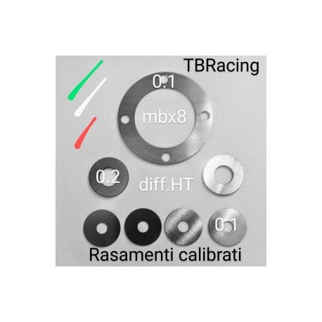 --- Rasamenti calibrati per  Differenziali MUGEN 10/20