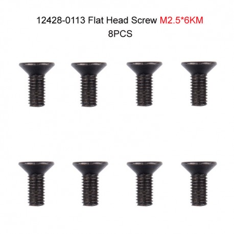Flat head screw M2.5*6