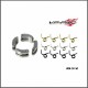 Frizione 4 ceppi universali + 3 serie molle durezza diversa
