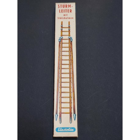 Elastolin 9887 Scaling Ladder w/ Beams Sturm-Leiter Medieval Hausser German MIB