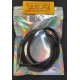 Tubo miscela in silicone nero alte temperature
