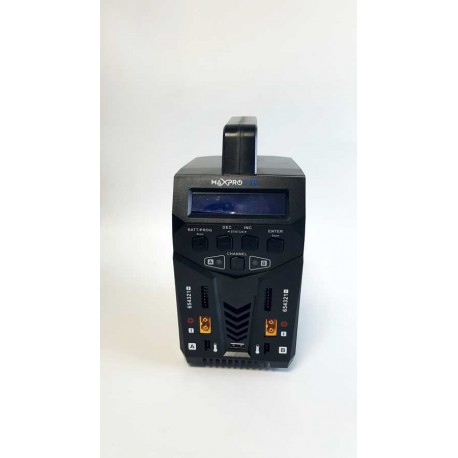 CARICABATTERIE DUE USCITE 120W