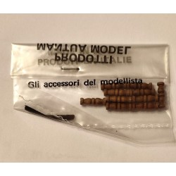 Colonna doppia noce mm 10 - Quantità 10