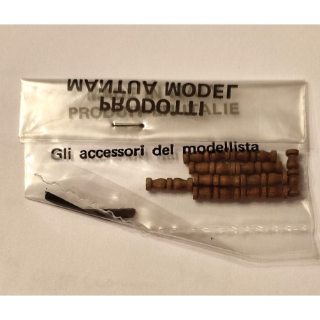 Colonna doppia noce mm 10 - Quantità 10