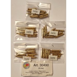 n 50 cannoni in ottone 25 mm
