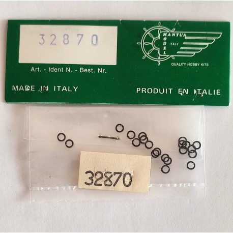 Anello brunito mm 3 - Quantità 20