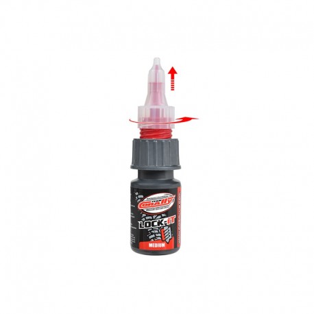 FRENAFILETTI LOCK IT 200 - MEDIUM - ROSSO - 10GR