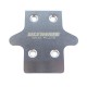 FRONT CHASSIS SKID PLATE XRAY 1/8 OFF ROAD