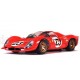 1/24 Ferrari- 330P4 4.0L V12 Spider Team Ferrari SPA N 23 Winner 24h Daytona 1967 L.Bandini- C.Amon Red