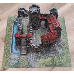 Castello con ponte elevatoio anni 70-80