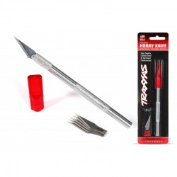 Cutter Taglierino di precisione in alluminio + 5 lame