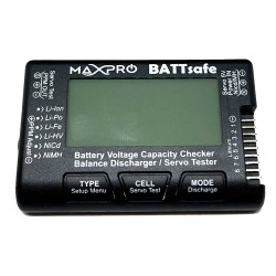 TESTER SERVO E BATTERIE