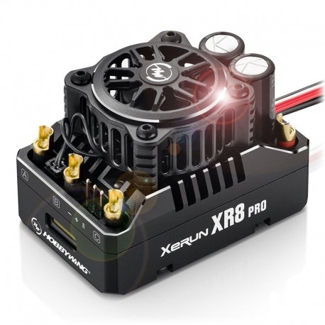 Hobbywing XERUN XR8 Pro G3 2-4s Regolatore brushless 200A sensored-sensorless