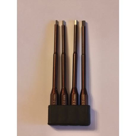 serie brugole per avvitatore 1,5-2,0-2,5-3,0 mm