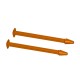 PIN Cerchio – ARANCIO – 12 Pezzi