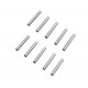 3X12.8MM CHROME STEEL PIN SET (10PCS) - ULTIMATE
