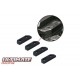 CARBON FIBER SERVO SPACER 1mm (4pcs)