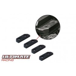 UR1810-R Servo distanziale in gomma antivibrante (4 pezzi)