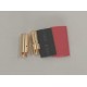 COPPIA CONNETTORE GOLD 5,5MM CON TERMORETRAIBILE