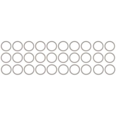 Set di dischi da decimi 8 x 10 (0,1/0,2/0,3,10 pezzi)